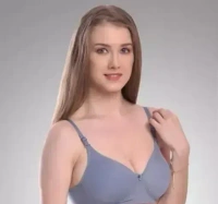Women's Cotton Padded Non-Wired Regular Bra (Pack of 3) Mo - 28B 40B