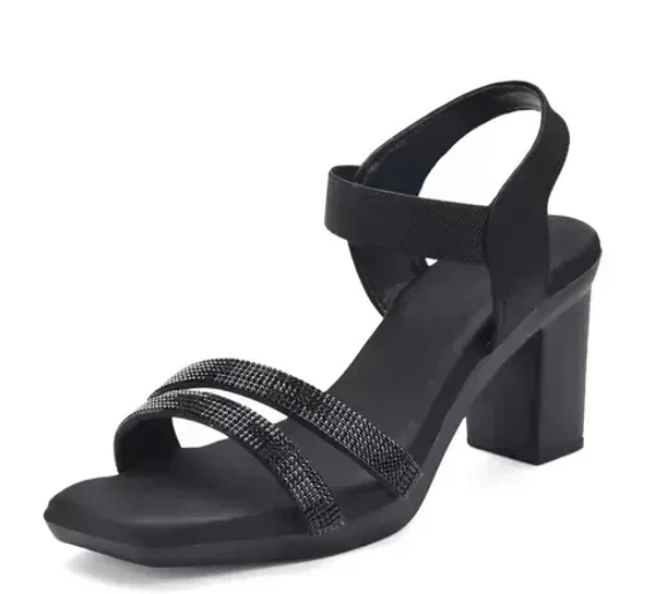 Black heels for women Mo - IND-5