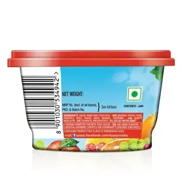 Kissan Mixed Fruit Jam 90 g