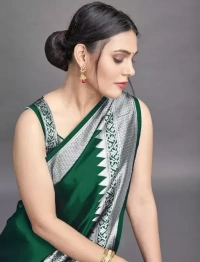 MAHEK Nylon Saree Mo - Free Size