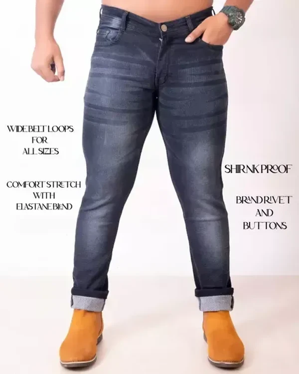 Men Denim Jeans Mo - 36