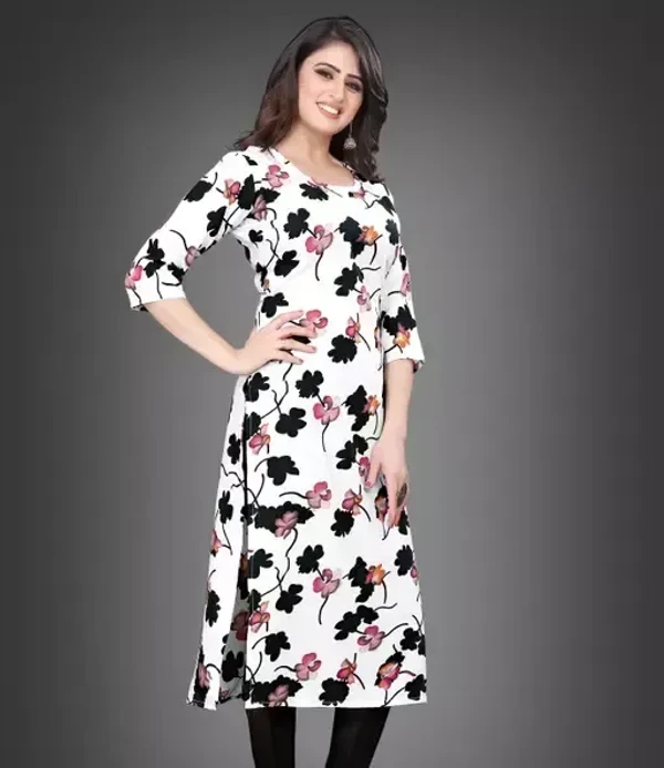 Women's Crepe straight Kurti Mo - M