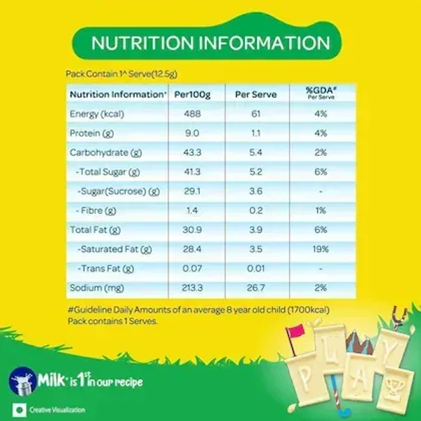 Milkybar Chocolate 12.5 g