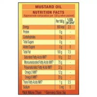 Nature Fresh Premium Kachi Ghani Mustard Oil 1 L (Bottle)