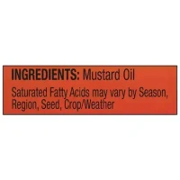 Nature Fresh Premium Kachi Ghani Mustard Oil 1 L (Bottle)