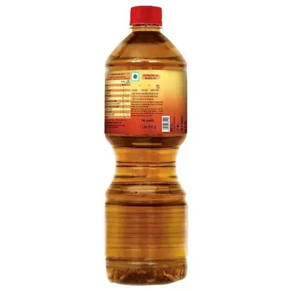Nature Fresh Premium Kachi Ghani Mustard Oil 1 L (Bottle)