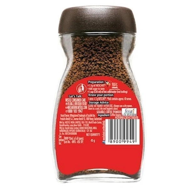 Nescafe Classic Instant Coffee 45 g