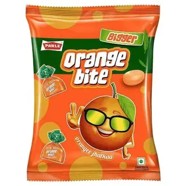 Parle Orange Bite Candy 214.5 g