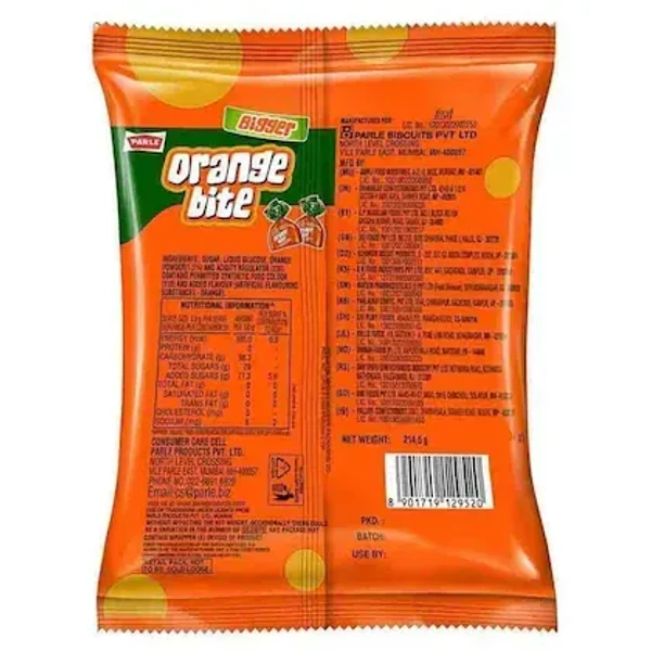 Parle Orange Bite Candy 214.5 g