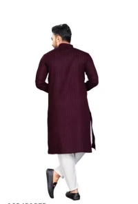 Men Line Only Kurta MO - XXL