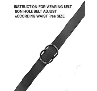 Stylish Belt For Women's & Girls | Formal & Casual Belt For Ladies(pack of 3) Mo - Free Size