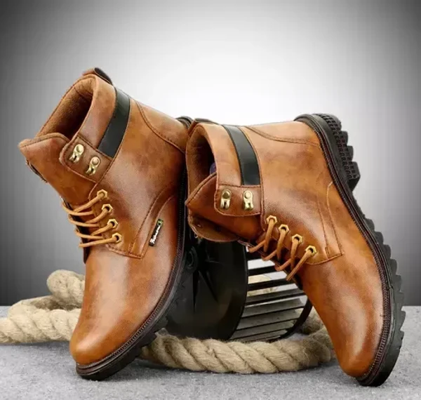 Syntethic Leather Boot - IND-9