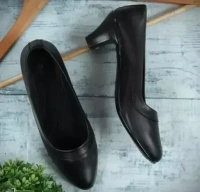 Kujra Casual comfortable stylish solid wedge Heel slip-on bellies& ballerina for women & girls Mo - IND-4
