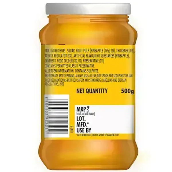 Snac Tac Pineapple Jam 500 g