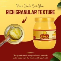 Suhana Simla Premium 1 Liter Danedar Cow Ghee | Pure Cow Ghee | 1Liter JM