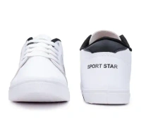 Shoefly Mens Sneakers, Casual Shoes ,Sports and comfortable shoes (Pack Of 1 ,White) Mo - IND-8