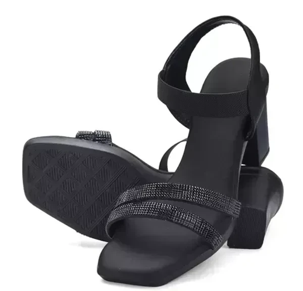 Black heels for women Mo - IND-7