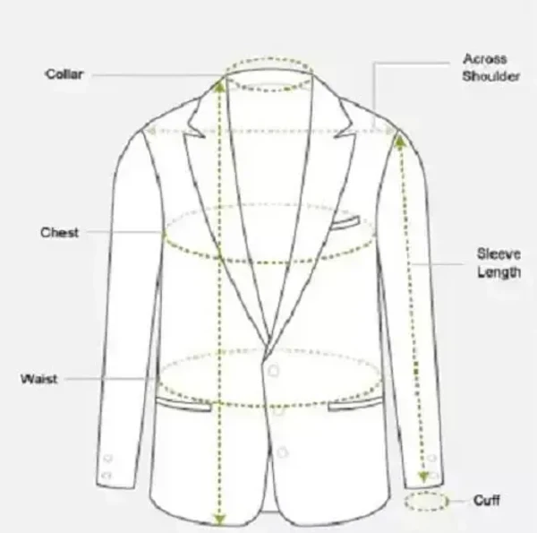 Solid Single Breasted Formal Men Blazer MO - XXL