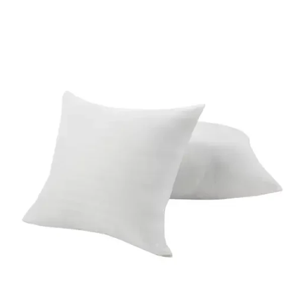 REST NEST Fiber Hotel Quality Polyester Fiber Filler Pillow (16x16 inch Inches Pillow , Set of 5 Pcs (White) Mo - Free Size