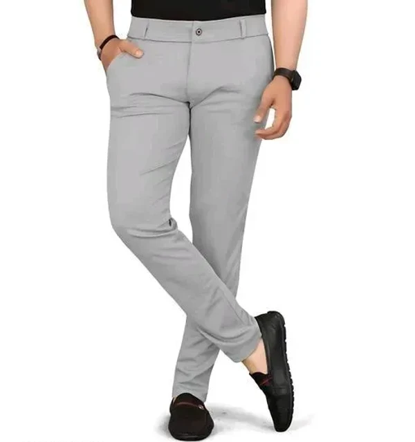 It's a double twill lycra stretchable pants for traveling, sports and daily. It's not Cotton formal Pant Mo - 32