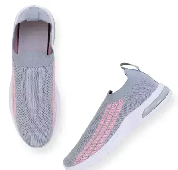 Aaska supers soft and attractive shoes for womens & girls / casual shoes for womens (GREY) Mo - IND-8