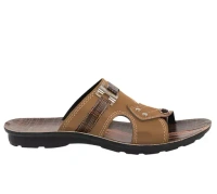 FitFusion Ethnic Slipper For Men Fashion Slip on Men's Flat Mo - IND-8