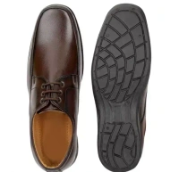 Men's synthetic lace-up pvc brown formal shoes | trendy formal shoes for men | brown fromal shoes | formal shoes for men  Mo - IND-8