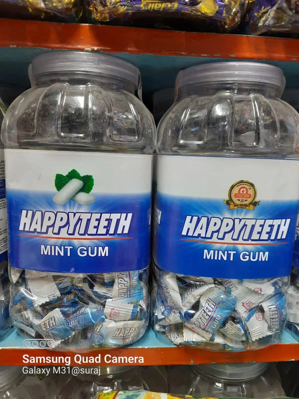 #CND HAPPYTEETH Ice Gum MRP-1/Pic - 1box=150pic