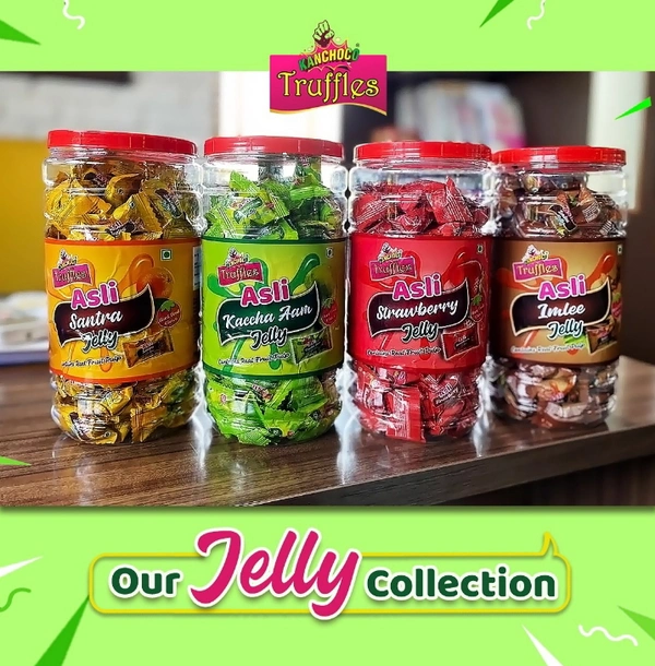 #CND My Fruit Jelly 🍓 Jar MRP-1/Pic - 1box=150pic