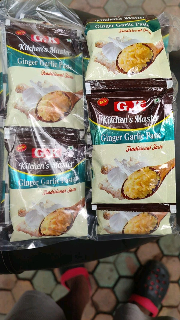 #SPC GK Ginger Garlic Paste MRP-5/Pic @ - 1set=50g×20pic