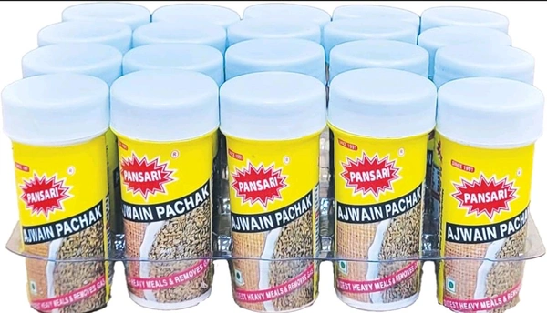 #CND PANSARI Ajwain Tray MRP-5/Pic - 1box=20pic