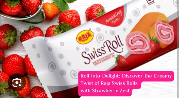 #SNX RAJA SWISS ROLL CAKE STROBERRYR MPR-10/Pic @