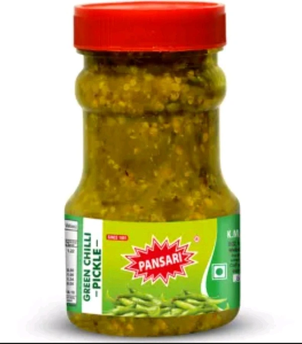 #SPC PANSARI GREEN CHILLI PIKEL "Achar" 200gm @
