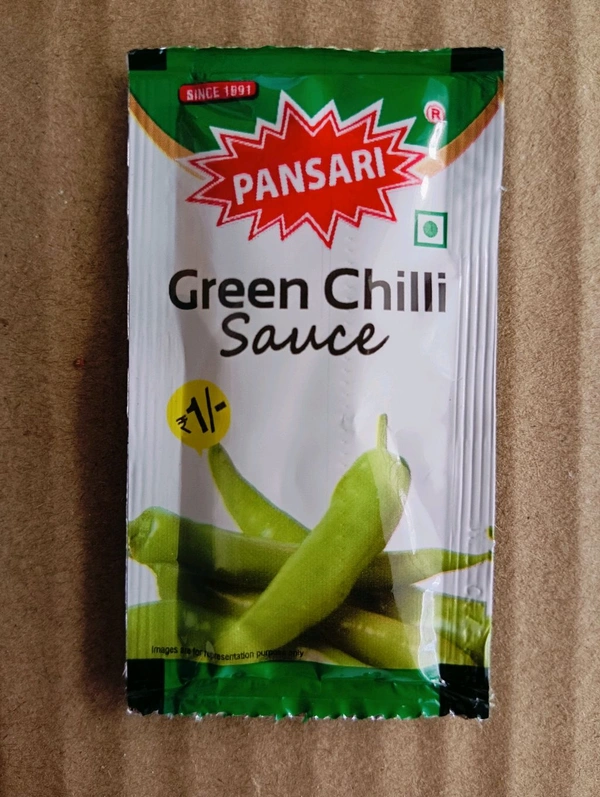 #SPC PANSARI GREEN CHILLI SAUCE "KETCHUP" MRP-1×84pic @