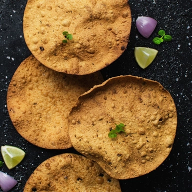 PAPAD AND PICKLE & KETCHUP