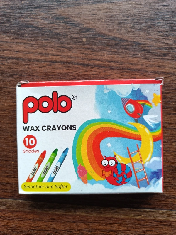 Polo Wax Crayons 10 Shades