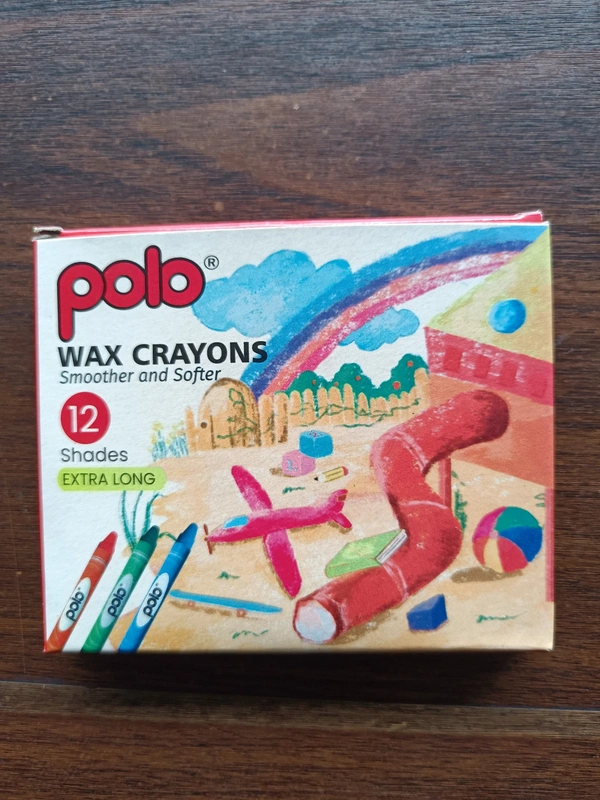 Polo Wax Crayons 12 Shades