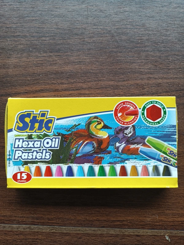Stic Hexa Oil Pastel 15 Shades