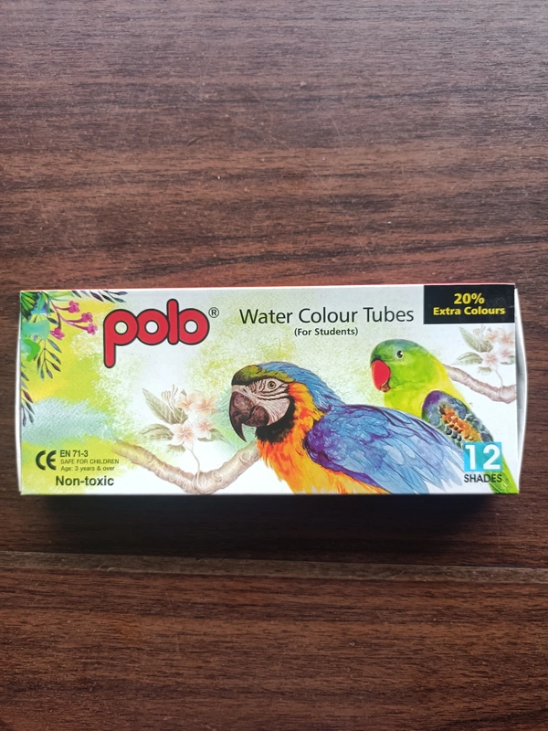 Polo Water Colour Tubes 12 Shades