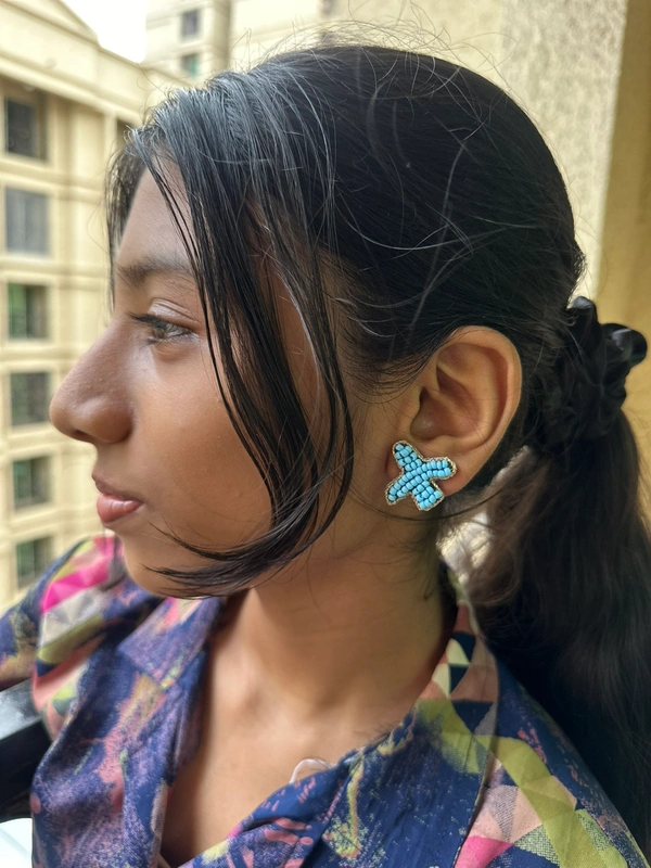 Girls AeroPlane Earrings