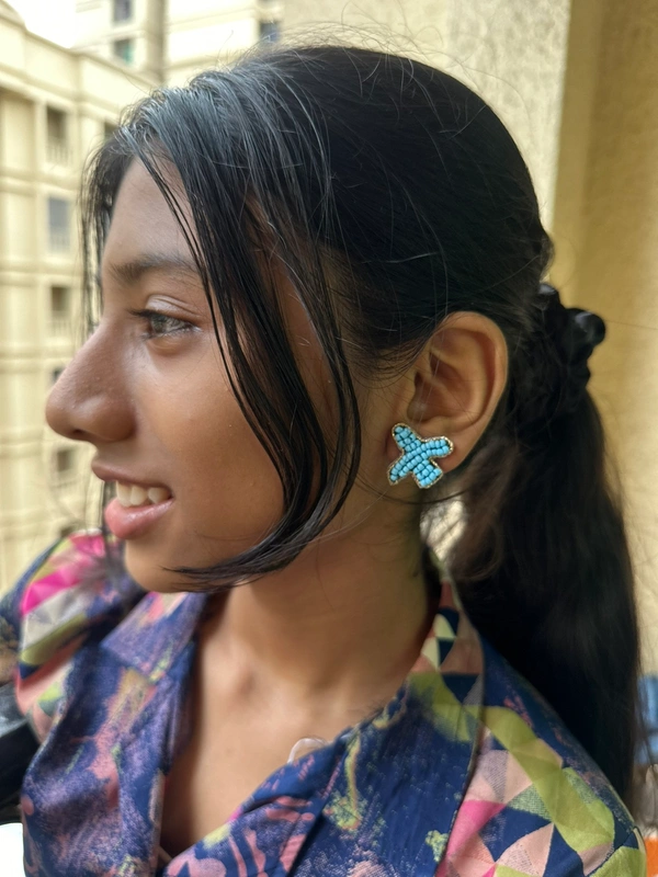 Girls AeroPlane Earrings