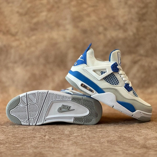 Jordan Retro 4 (White & Blue) - 7