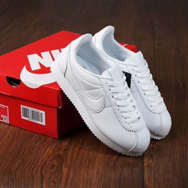 Nike Cortez Triple White  - 8