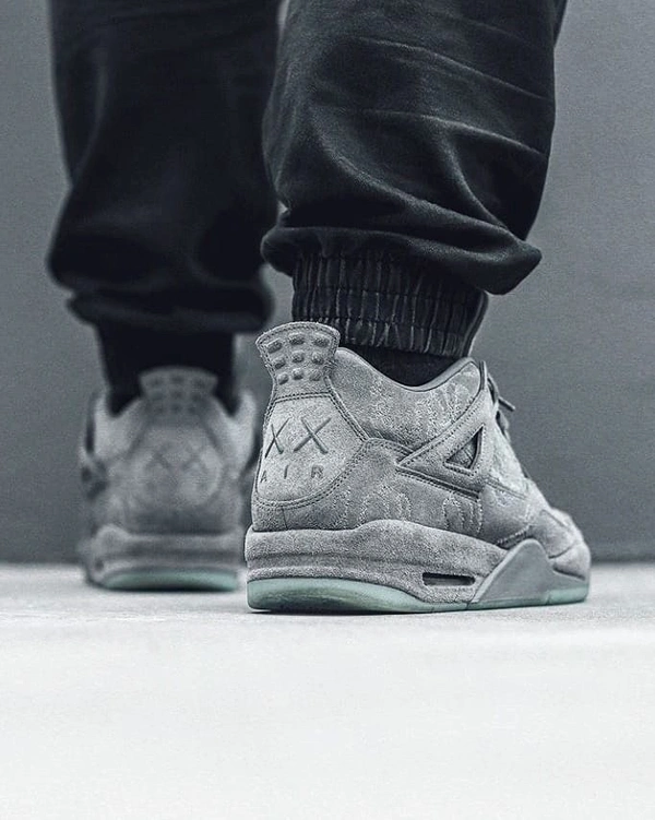 Jordan Retro 4 (Kaws Grey) - 8