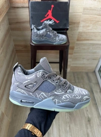 Jordan Retro 4 (Kaws Grey) - 8