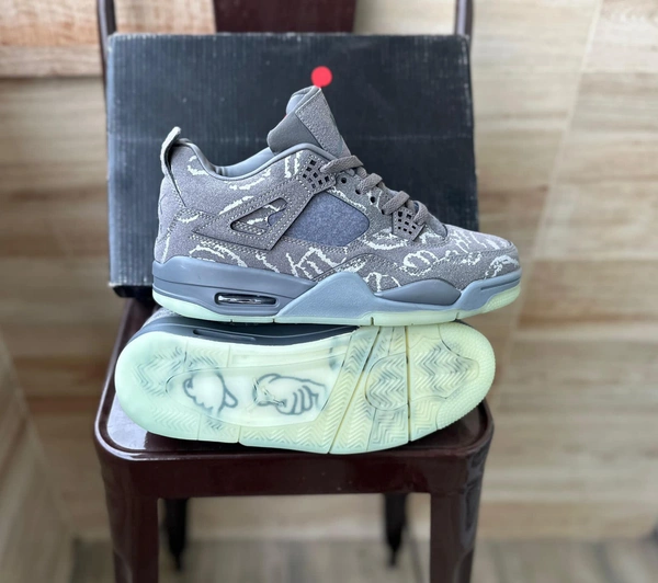 Jordan Retro 4 (Kaws Grey) - 8