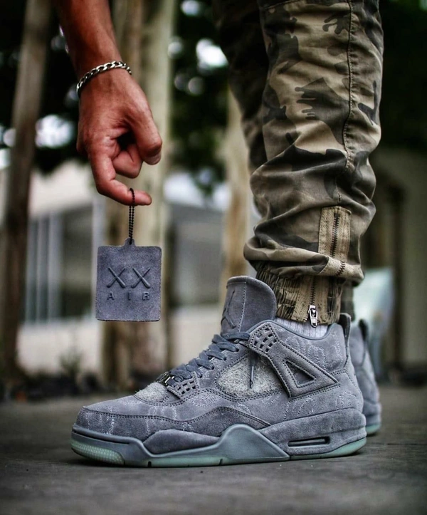Jordan Retro 4 (Kaws Grey) - 9