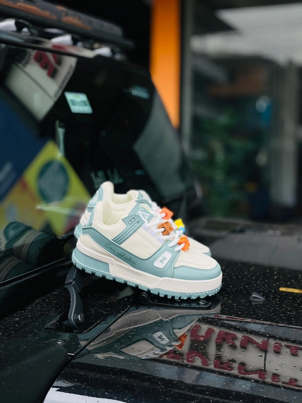 LV Imported Shoes  - Sky Blue, 6