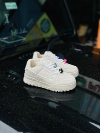 LV Imported Shoes  - Cream, 7