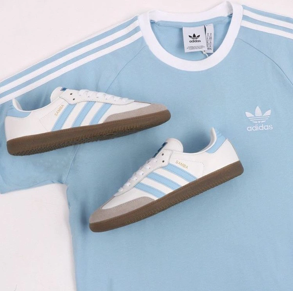 Adidas Samba White Sky - Euro 40